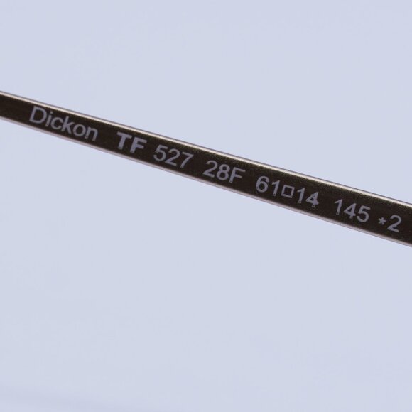 Tom Ford Dickon FT0527 28F Sunglasses Gold Aviator Frame, Brown Lenses - Picture 8 of 9